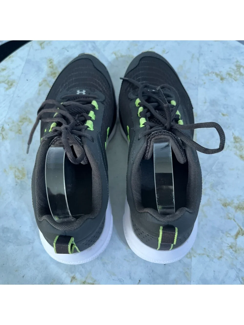 Under Armour Charged Assert 9 Mens Sz 10.5 Running Shoes Black Athletic Sneakers